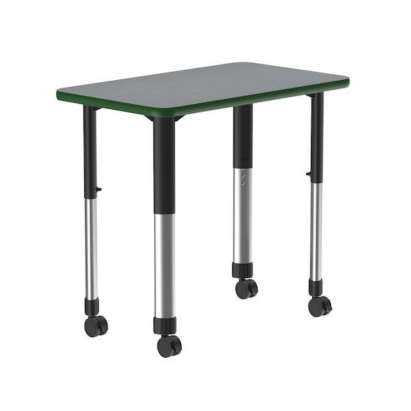TFL Collaborative Desk - Casters - Rec